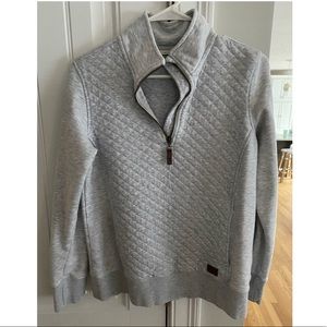 LL Bean Quilted 1/4 Zip SM